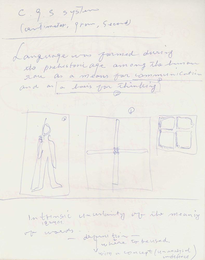 1982년 김차섭 구상노트 2