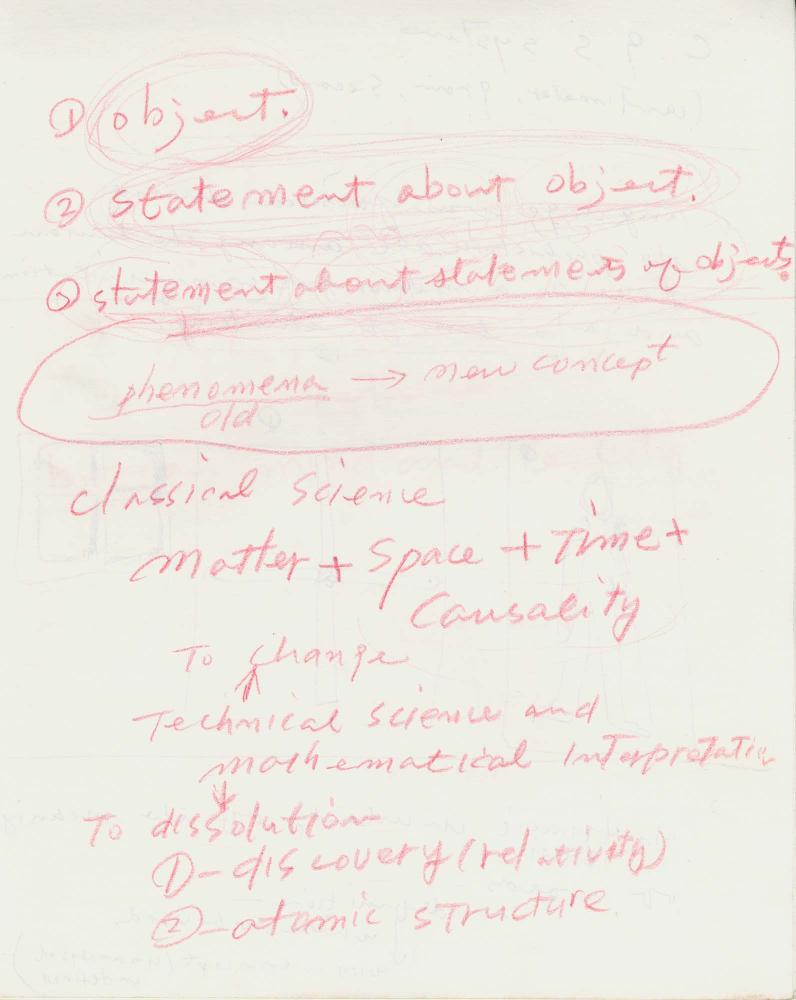 1982년 김차섭 구상노트 2