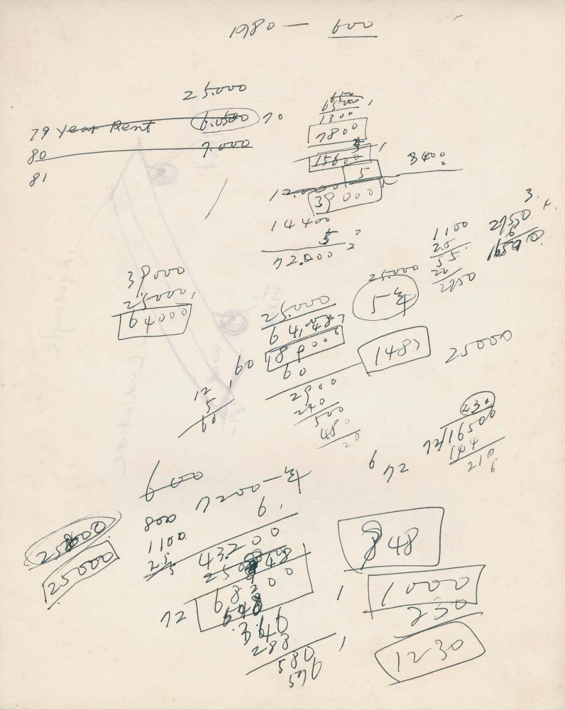 1982년 김차섭 구상노트 2