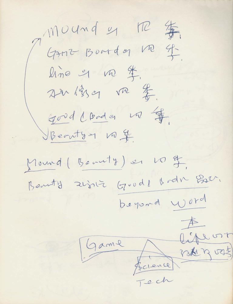 김차섭 구상노트 1