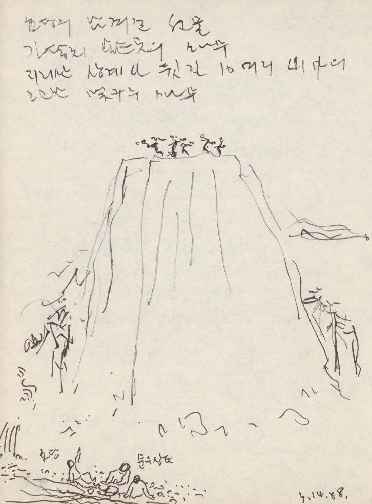 1988년 김차섭 구상노트 3