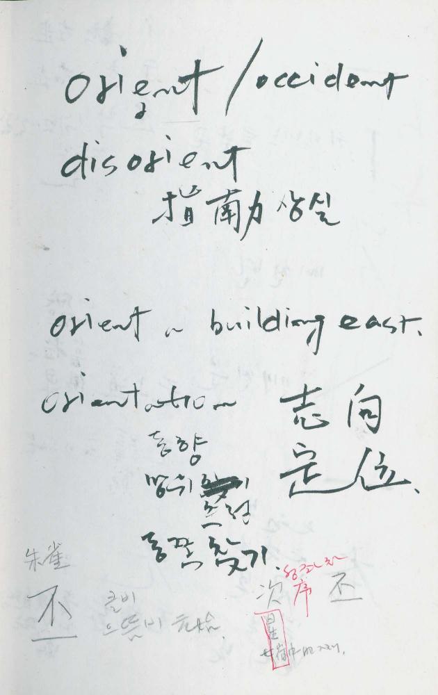 2000년 김차섭 구상노트 1 3