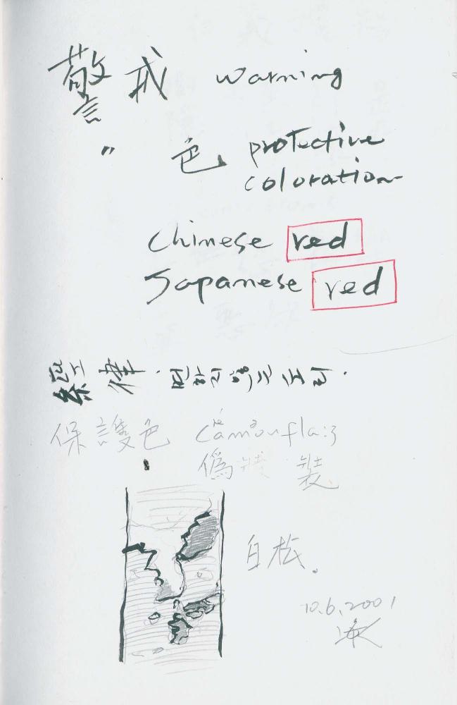 2000년 김차섭 구상노트 1