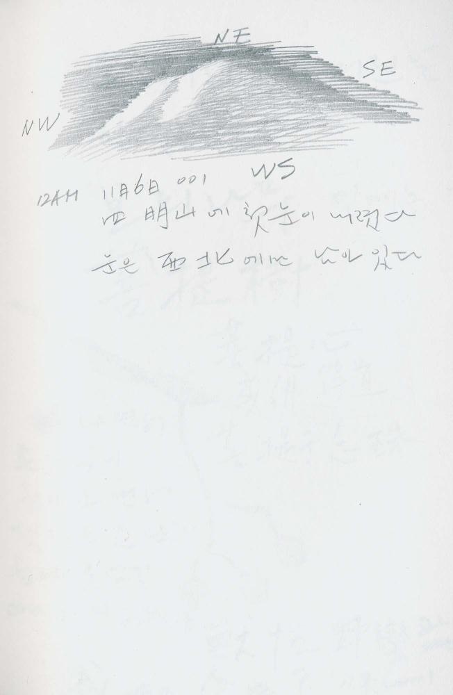 2000년 김차섭 구상노트 1