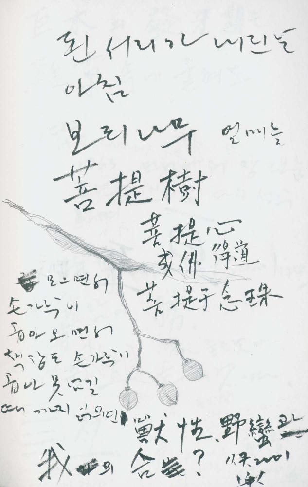 2000년 김차섭 구상노트 1