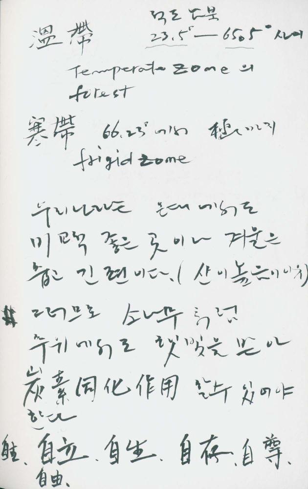 2000년 김차섭 구상노트 1