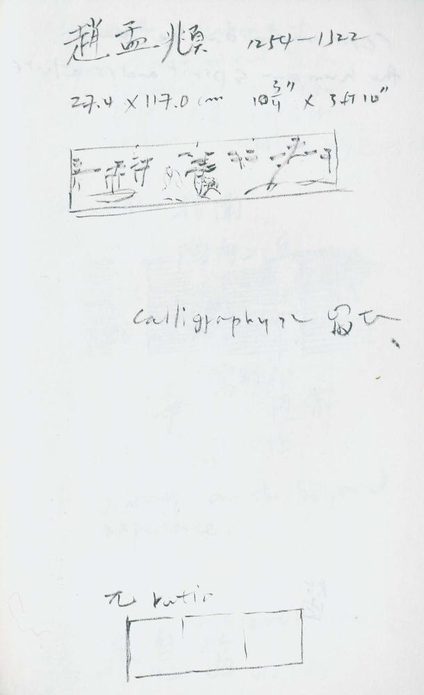 2000년 김차섭 구상노트 1