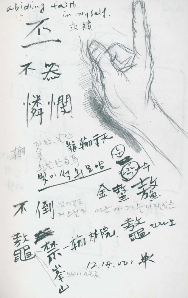 2000년 김차섭 구상노트 1