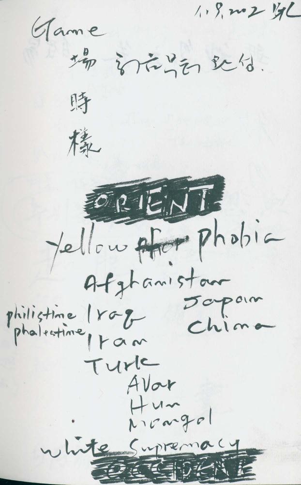 2000년 김차섭 구상노트 1