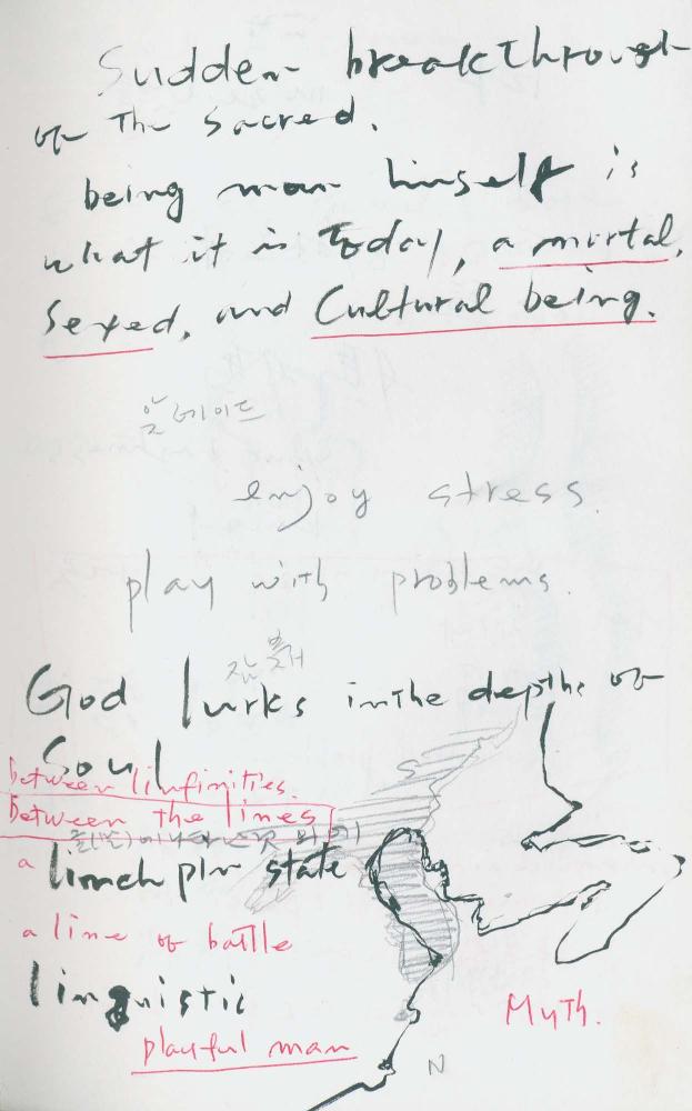 2000년 김차섭 구상노트 1