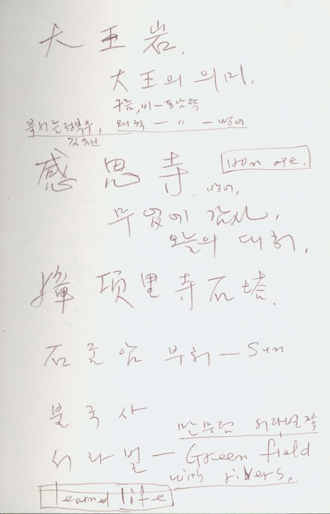 1988년 김차섭 구상노트 8