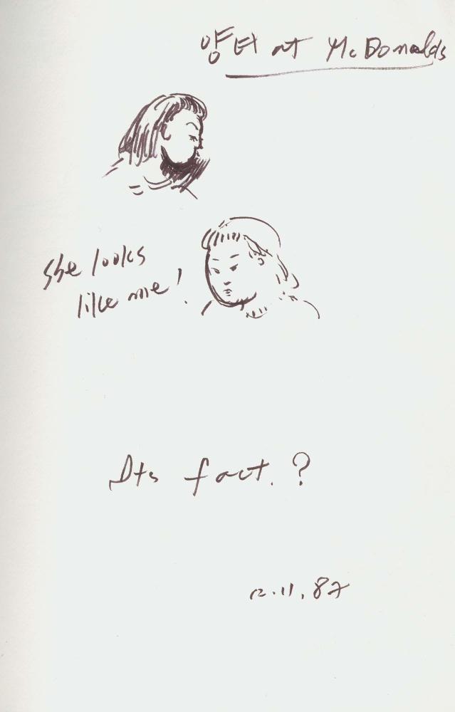 1988년 김차섭 구상노트 8