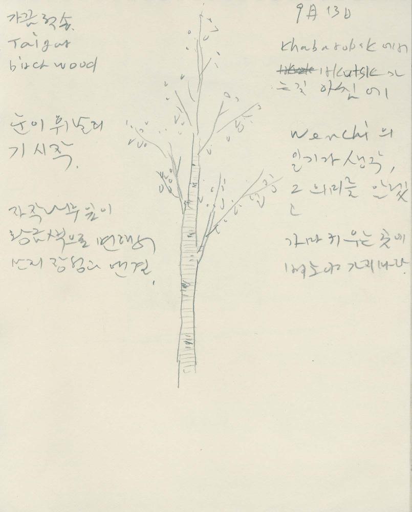 1996년 김차섭 구상노트 4