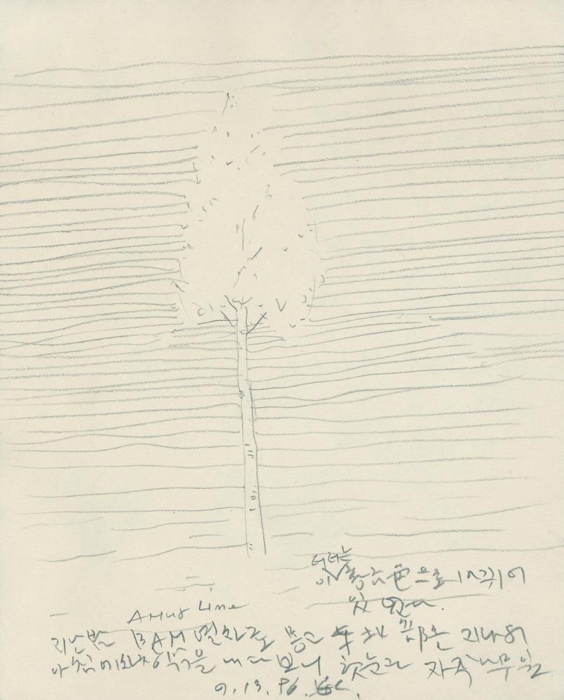1996년 김차섭 구상노트 4
