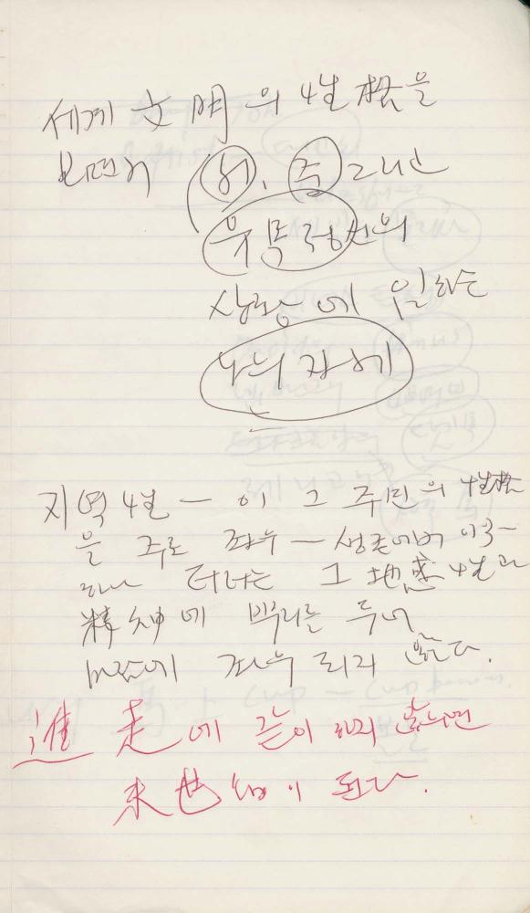 1993년 김차섭 구상노트 2