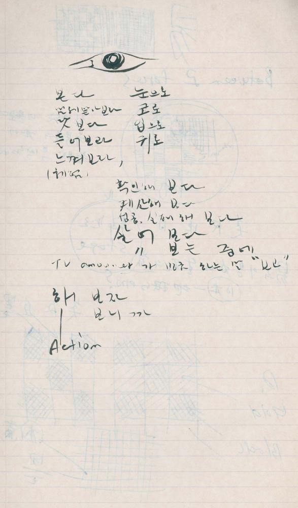 1993년 김차섭 구상노트 2