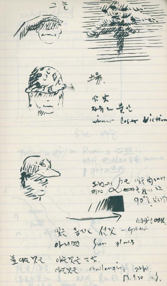 1993년 김차섭 구상노트 2