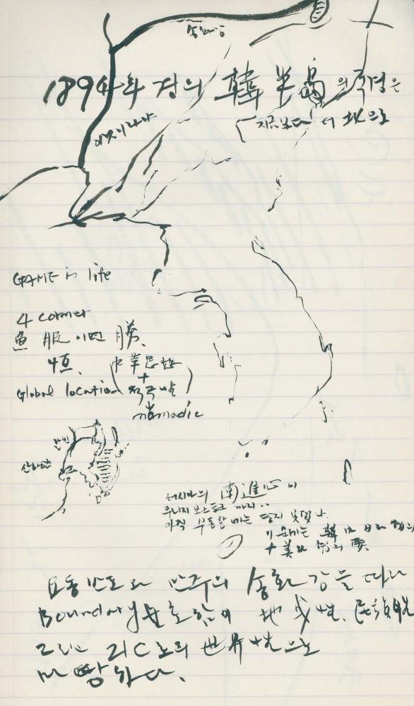 1993년 김차섭 구상노트 2