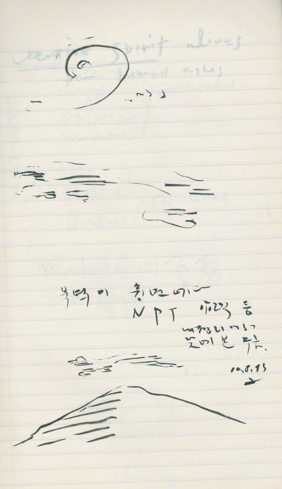 1993년 김차섭 구상노트 2