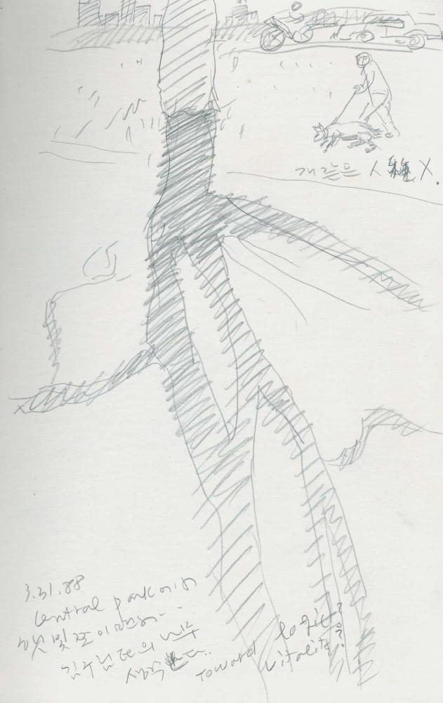 1988년 김차섭 구상노트 4