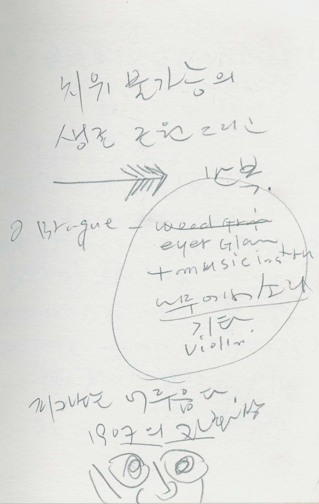 1988년 김차섭 구상노트 4