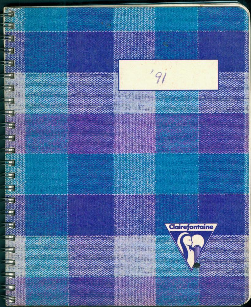 1991년 김차섭 구상노트 1 1