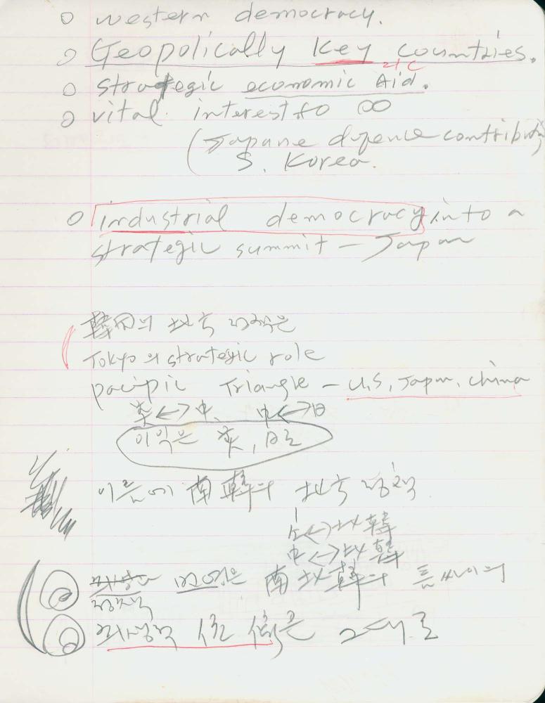 1991년 김차섭 구상노트 1