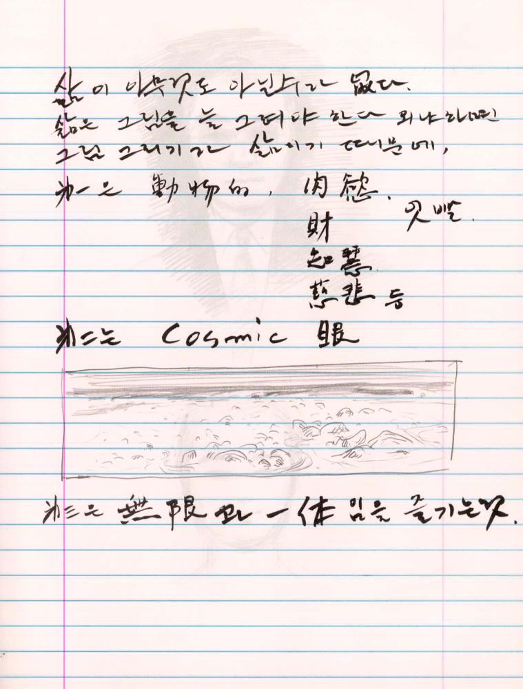 2004년 전후의 김차섭 구상노트
