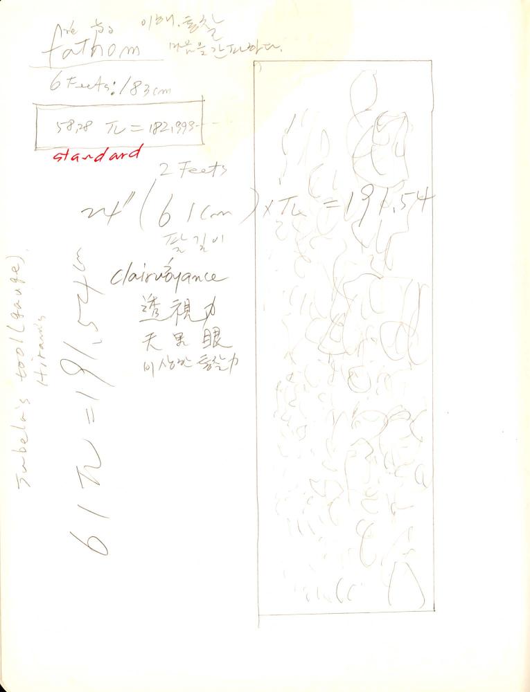 2011년 전후의 김차섭 구상노트 1 8