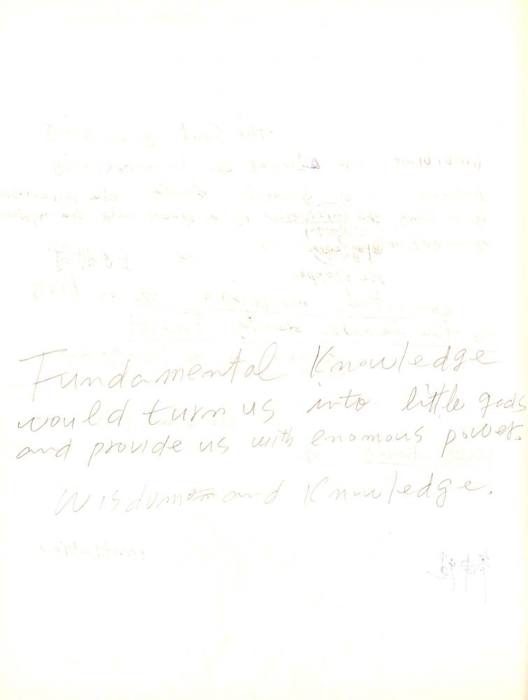 2011년 전후의 김차섭 구상노트 1