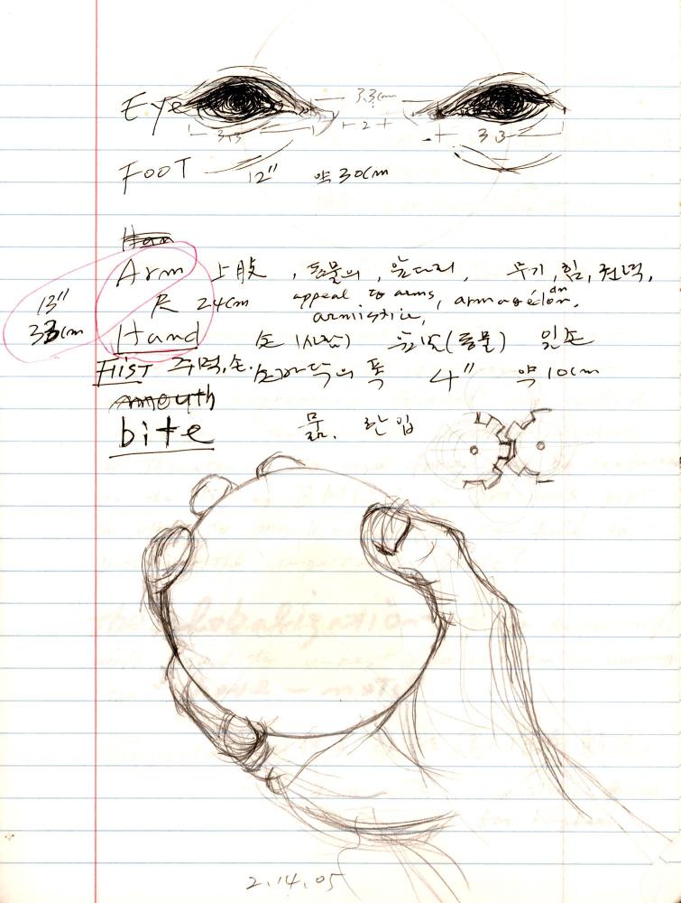 2005년 전후의 김차섭 구상노트 1