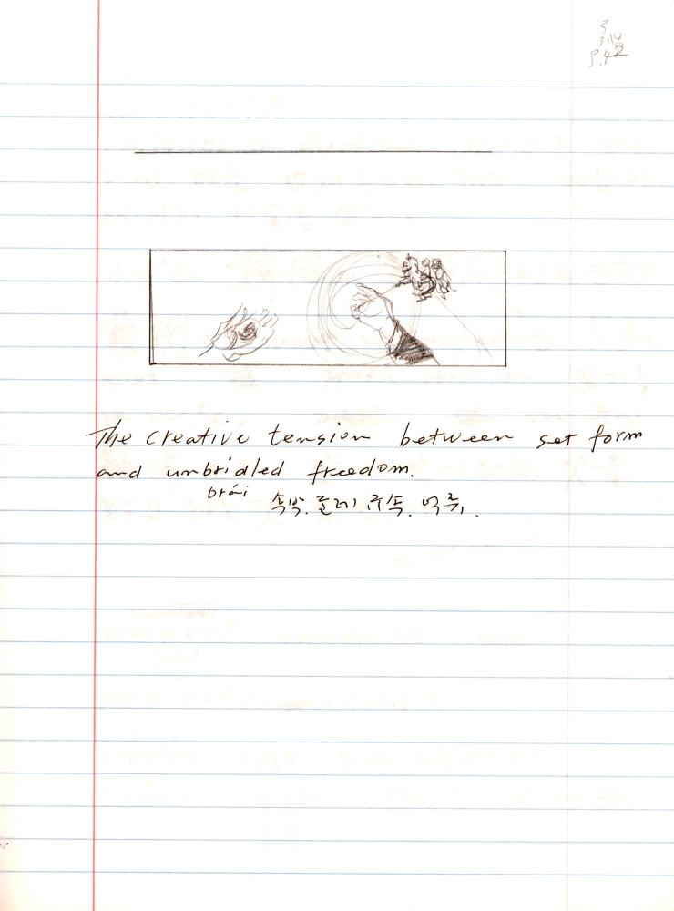 2005년 전후의 김차섭 구상노트 1