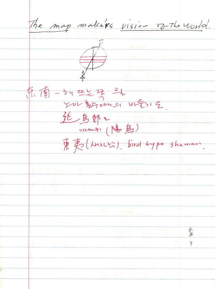 2005년 전후의 김차섭 구상노트 1