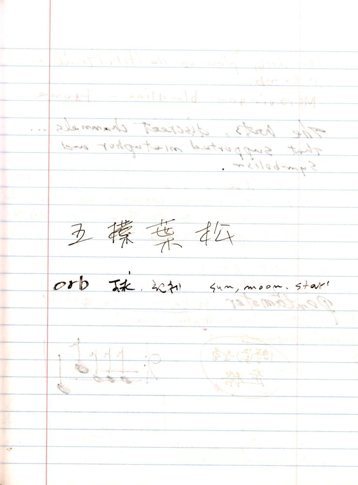 2005년 전후의 김차섭 구상노트 1