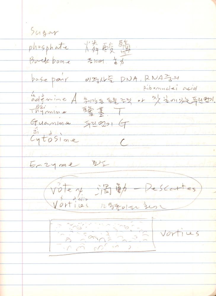 2007년 전후의 김차섭 구상노트 2