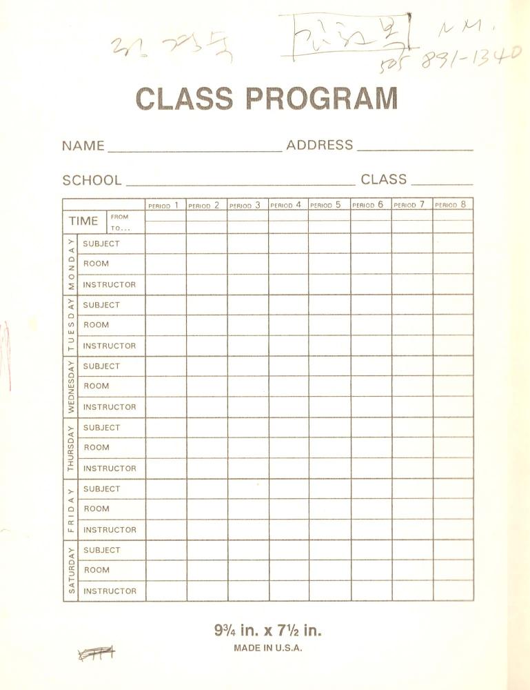 2003년 전후의 김차섭 구상노트 1 2