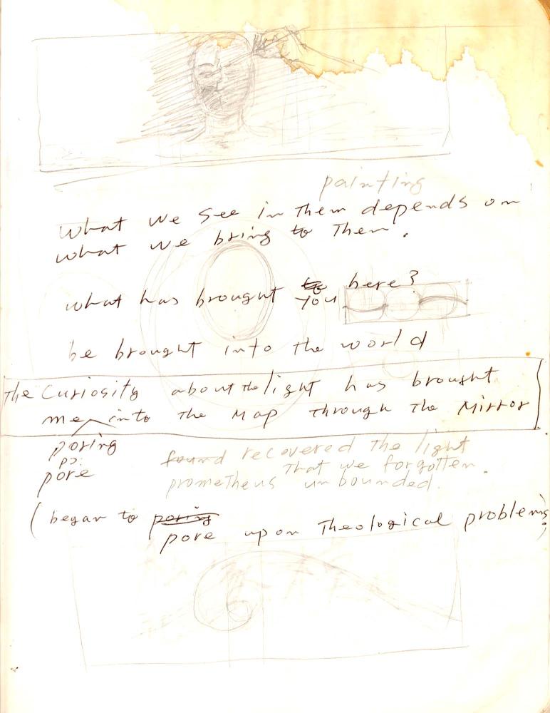 2003년 전후의 김차섭 구상노트 1