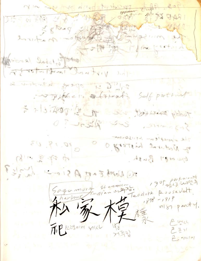 2003년 전후의 김차섭 구상노트 1