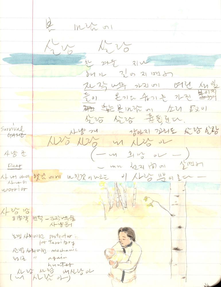 1999년 김차섭 구상노트 1