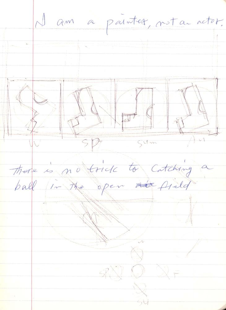 1999년 김차섭 구상노트 1