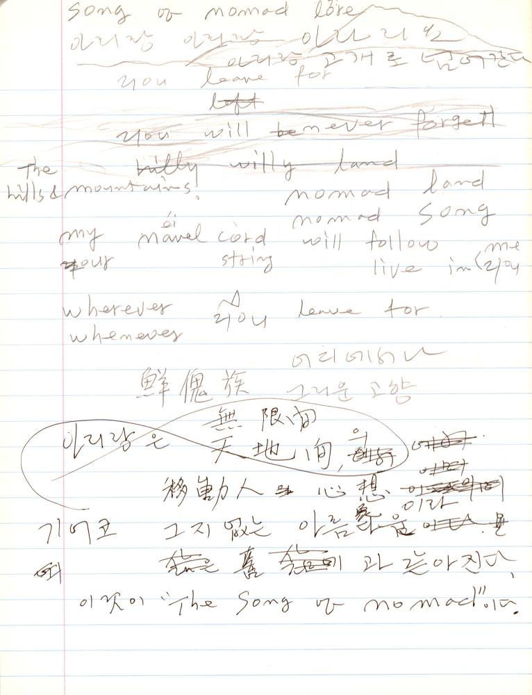 2007년부터 2008년까지 김차섭 구상노트