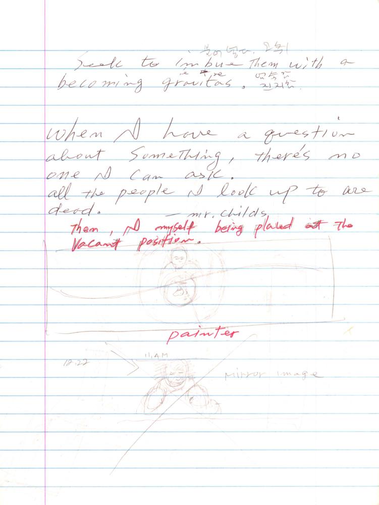 2003년 전후의 김차섭 구상노트 2