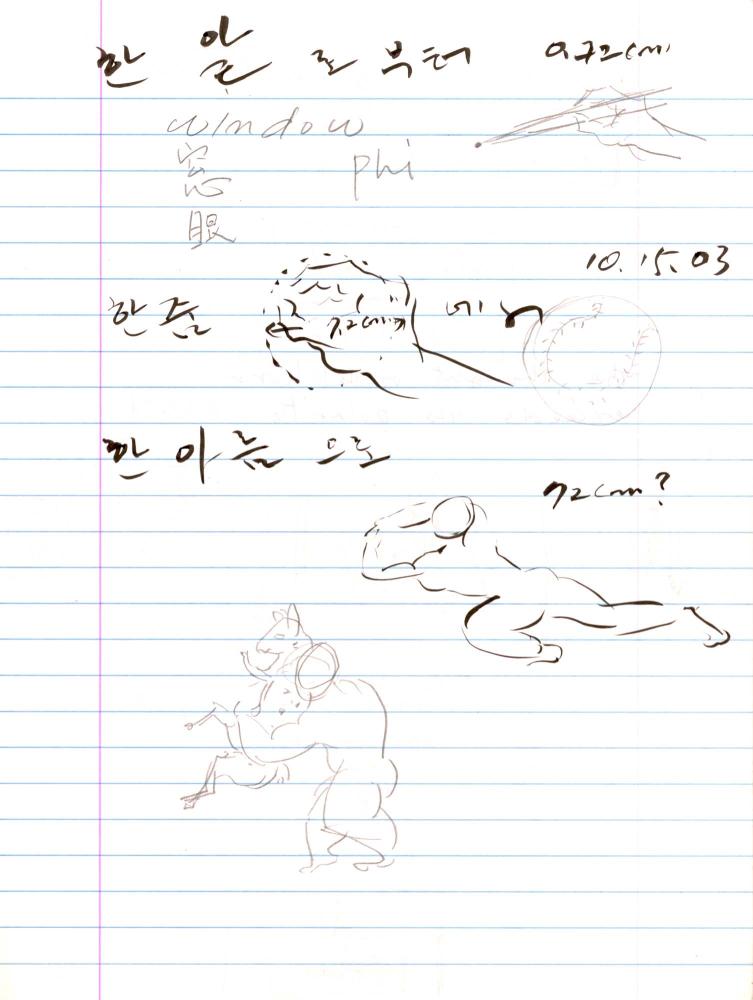 2003년 전후의 김차섭 구상노트 2