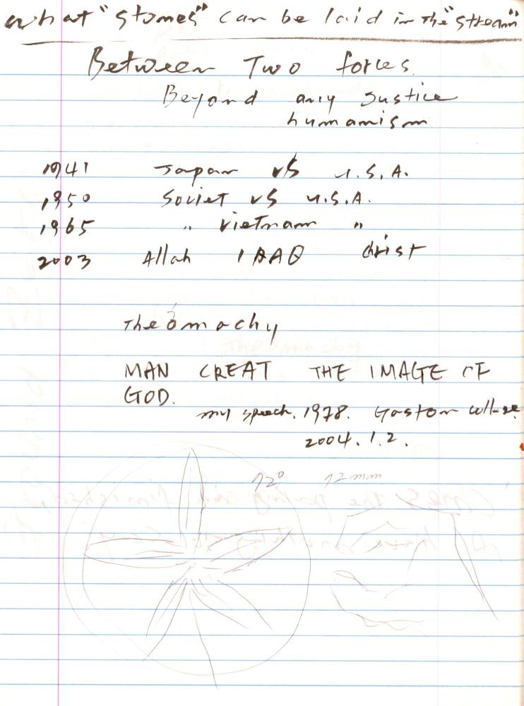 2003년 전후의 김차섭 구상노트 2