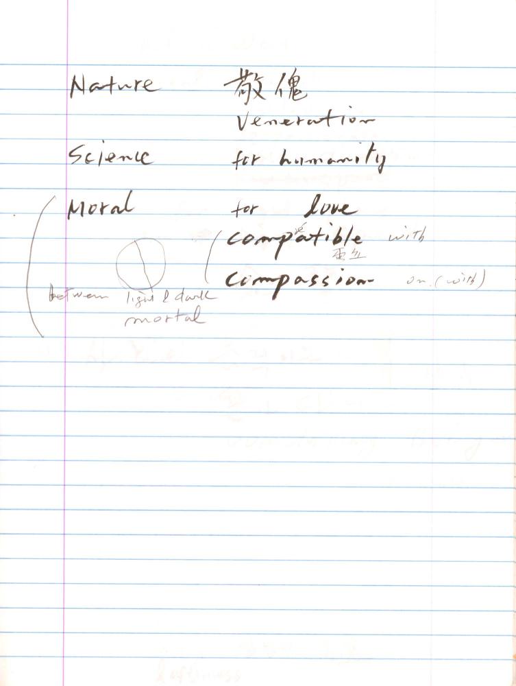 2003년 전후의 김차섭 구상노트 2