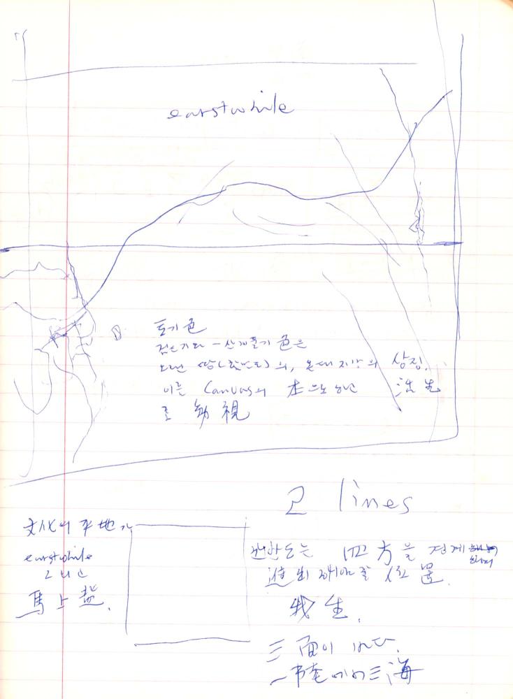 1993년 김차섭 구상노트 3
