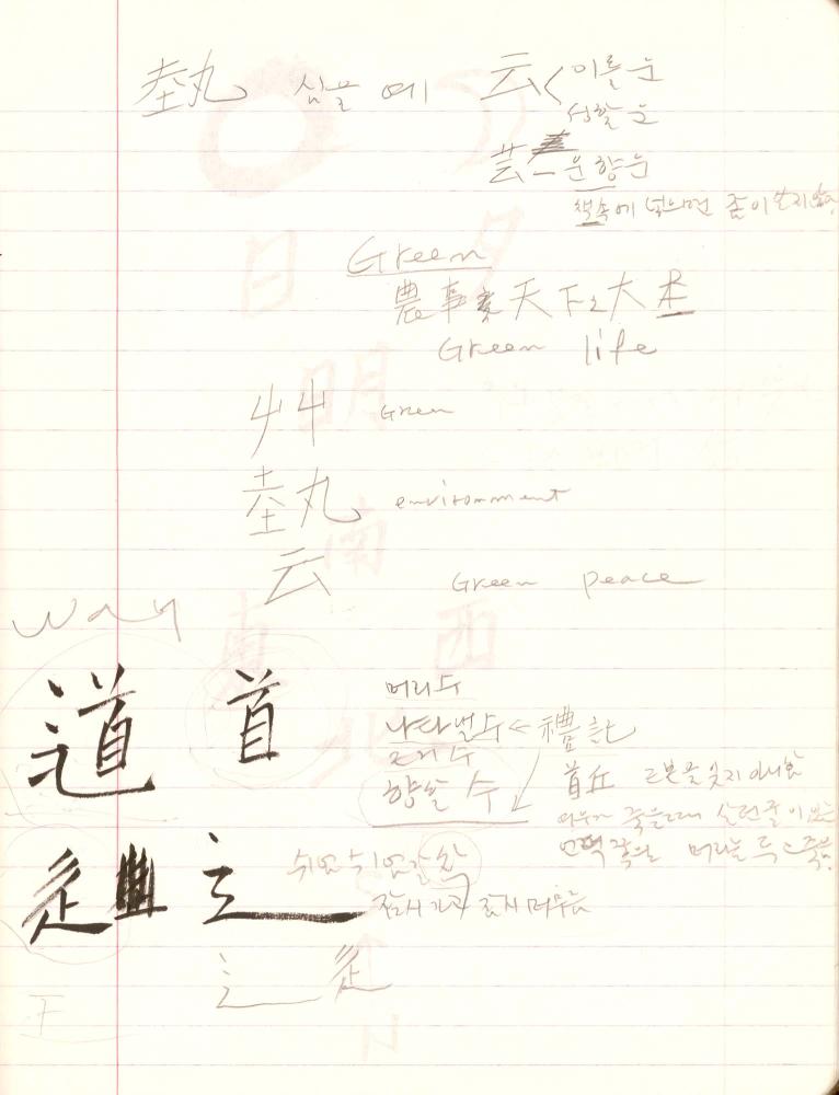1999년 김차섭 구상노트 2 7