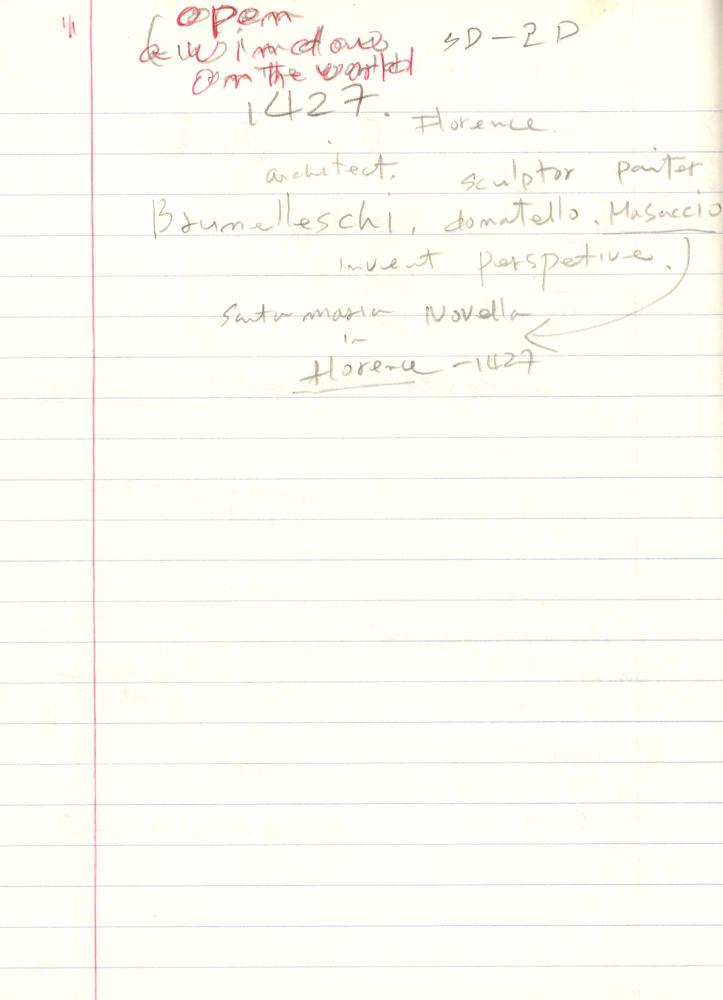 1999년 김차섭 구상노트 3