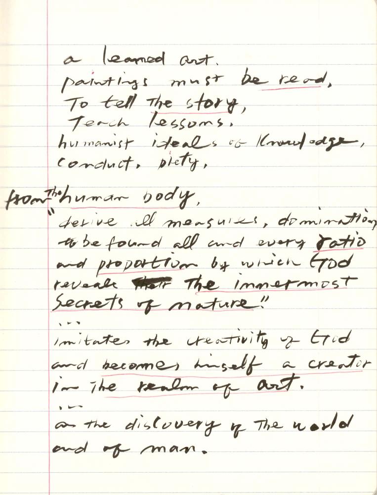 1999년 김차섭 구상노트 3