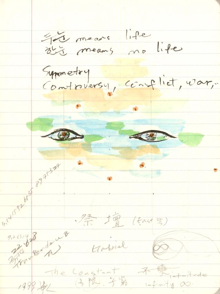 1999년 김차섭 구상노트 3